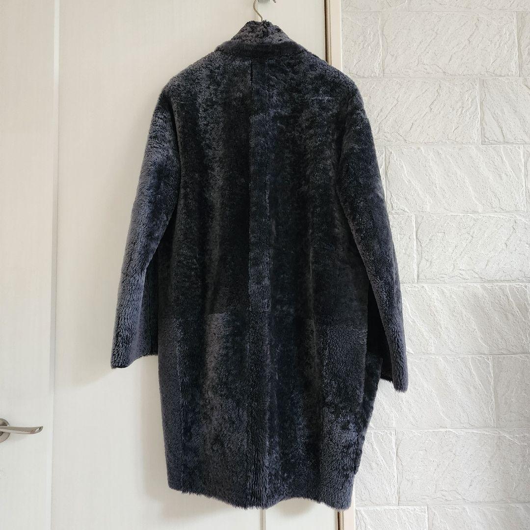 CELINE セリーヌ　エッグクロンビー　ムートンコート34