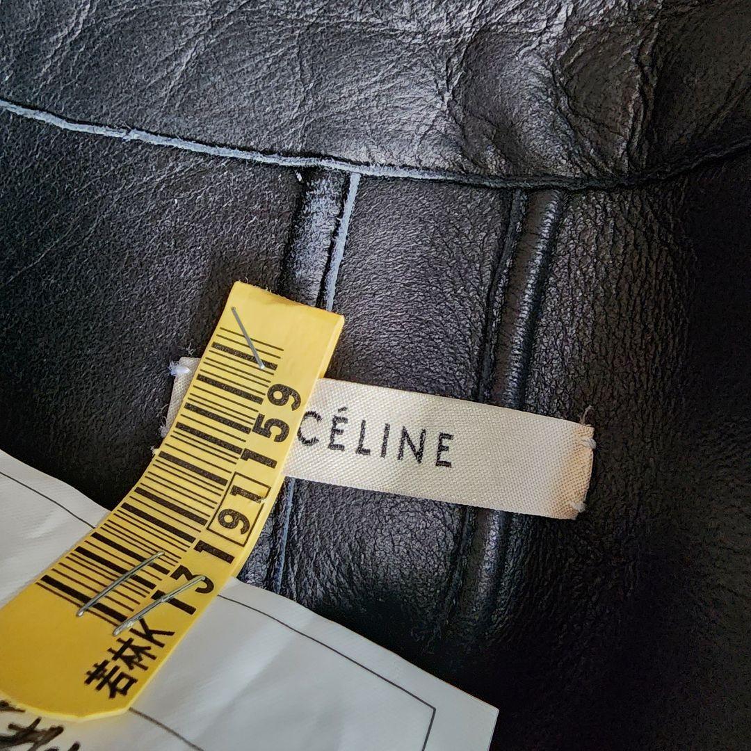 CELINE セリーヌ　エッグクロンビー　ムートンコート34