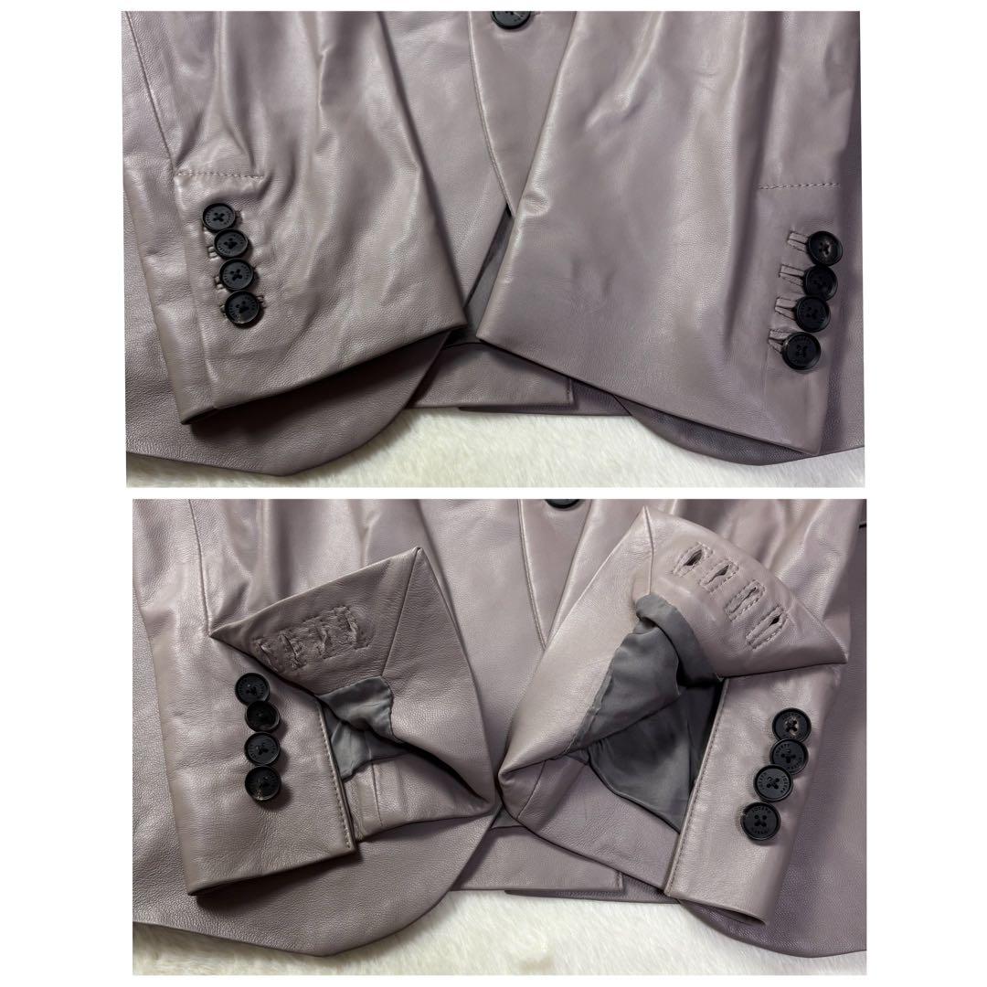 新品 2024年 XL joseph homme テーラードジャケット 羊革