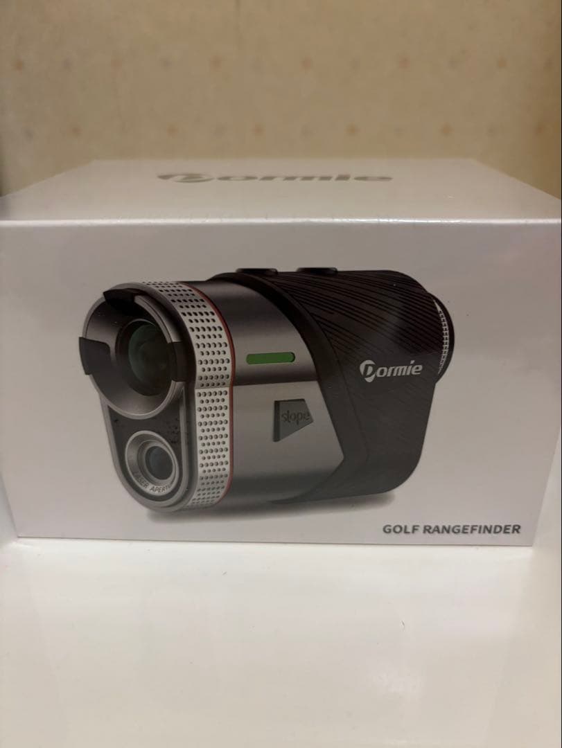 ゴルフ用レーザー距離計 スロープON/OFF 高精度 0.02秒測定 小型軽量