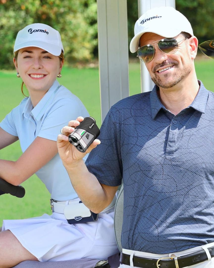 ゴルフ用レーザー距離計 スロープON/OFF 高精度 0.02秒測定 小型軽量