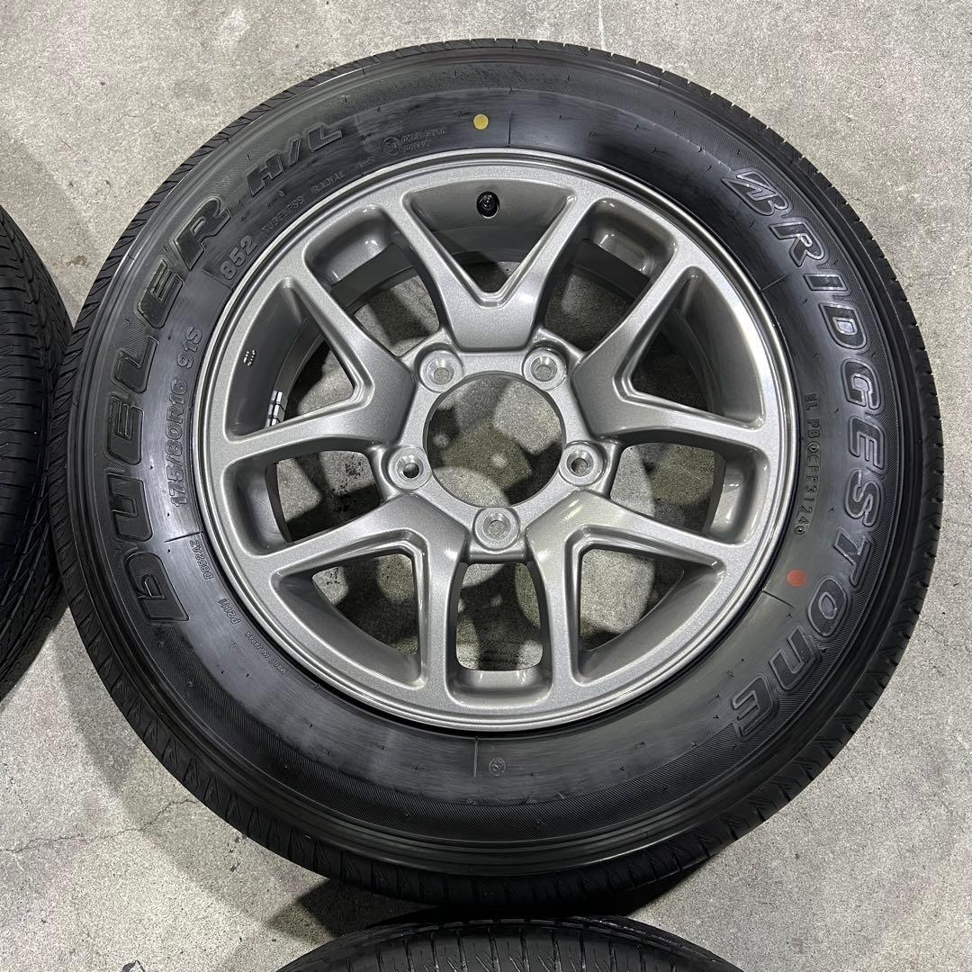 ジムニー JB64 純正アルミホイールタイヤ4本セット 新車外し品 T30