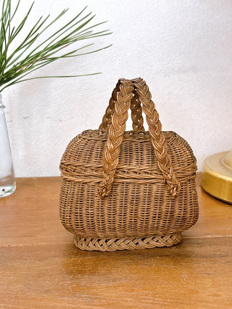 【SALE】　フランスアンティーク　ドールパニエ