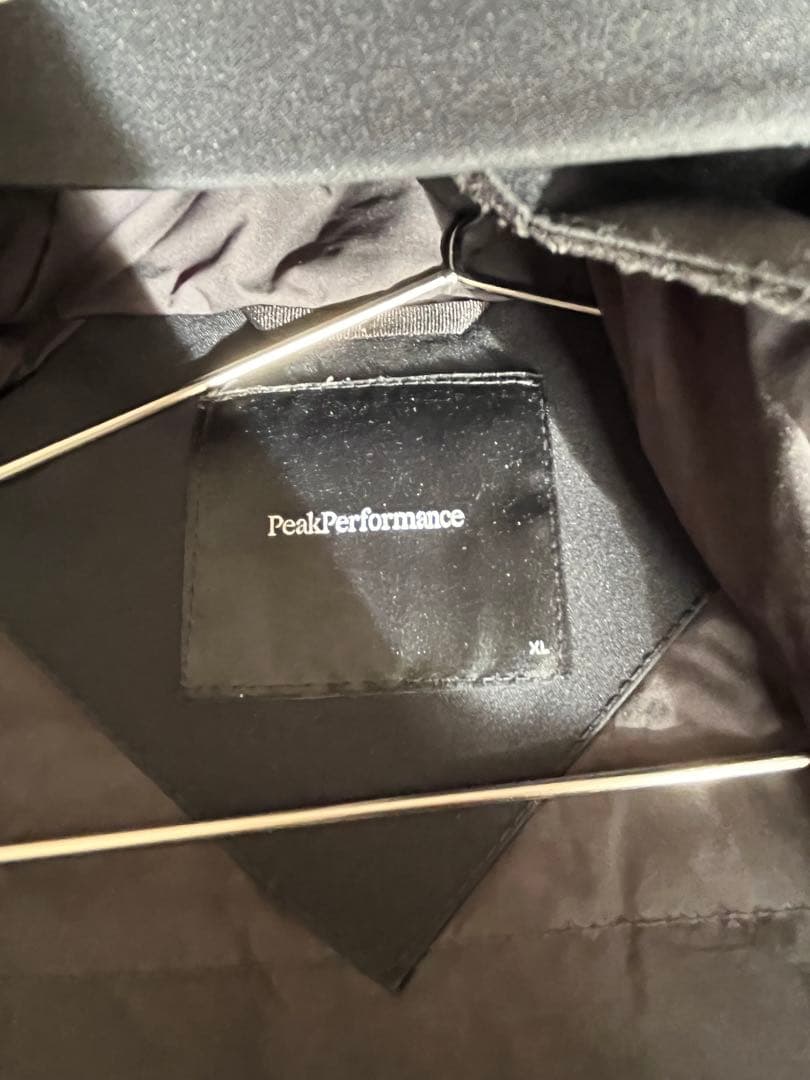 peak performance スキーウェア 黒/赤