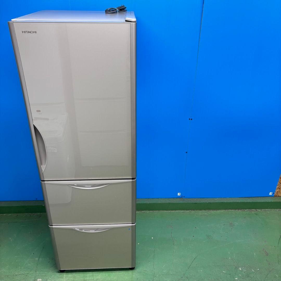 509 日立 大型冷蔵庫 300L強 自動製氷 小型 家庭用 右開き 人気モデル