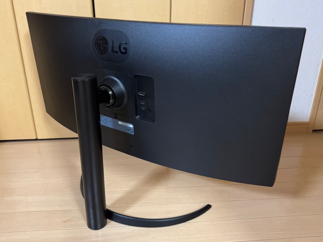 【LG】曲面ウルトラワイドモニター 34インチ スピーカー搭載