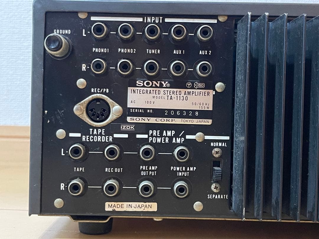 SONY ソニー　プリメインアンプ　ta1130a