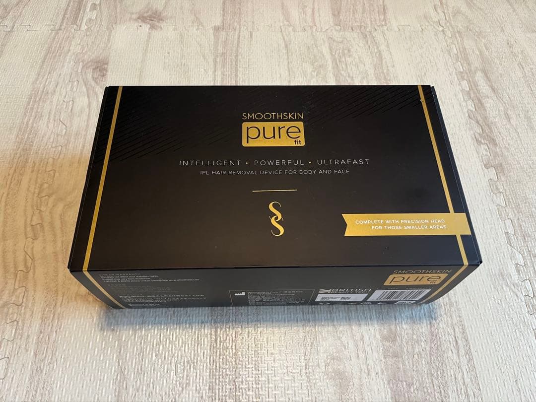 【新品】SMOOTHSKIN pure fit ブラック 家庭用光脱毛器