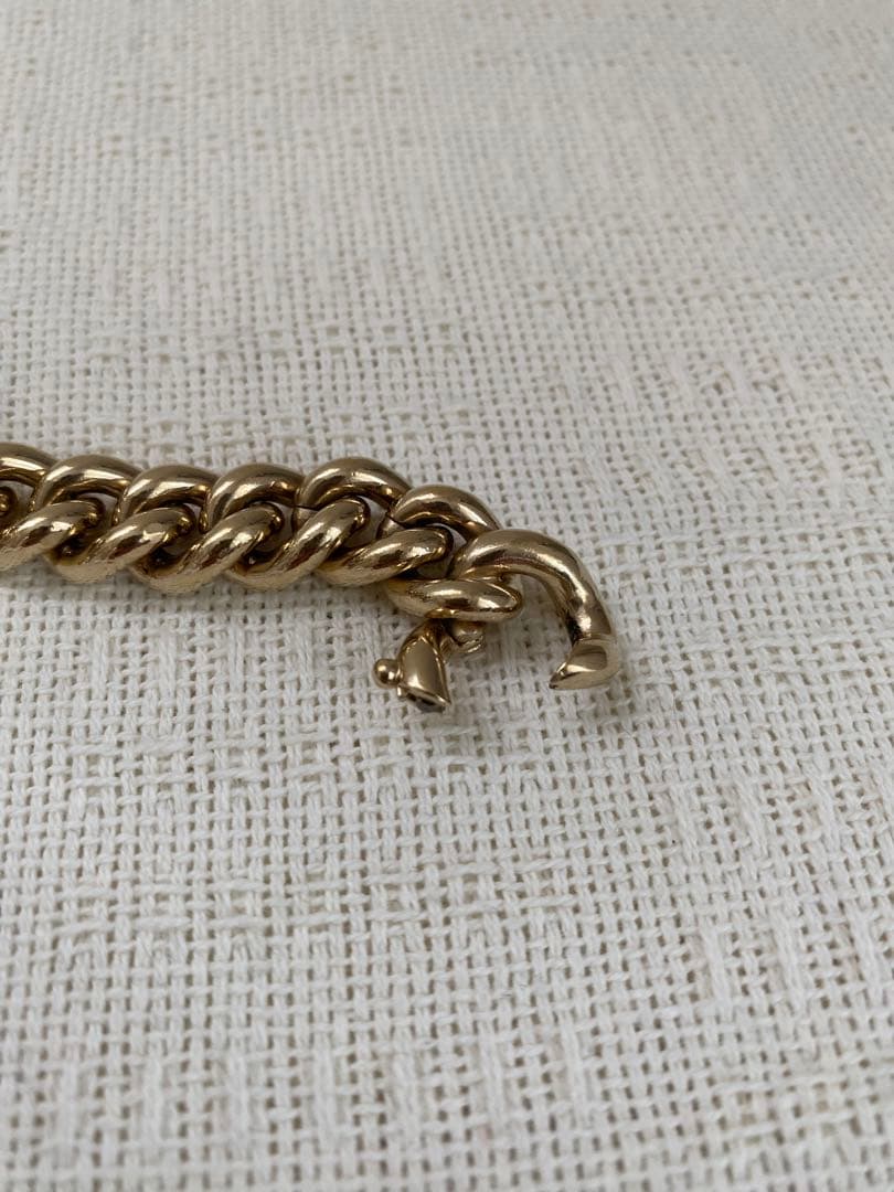Maison Margielaチェーン×変形リング ブレスレット バングル