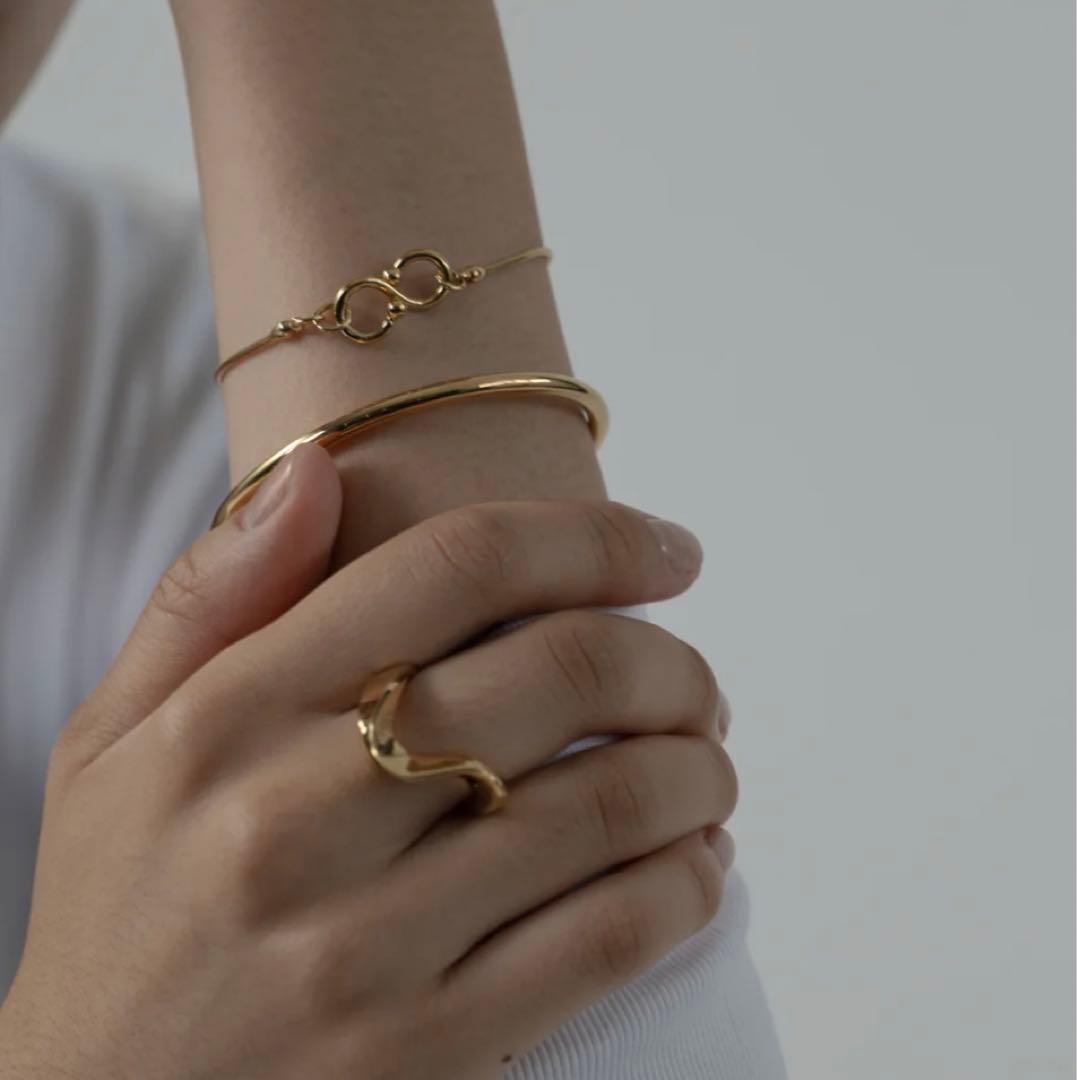 (完売品) ICE BANGLE 101 GOLD heres 新品未使用