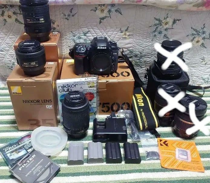 Nikon D7500 カメラとレンズセット