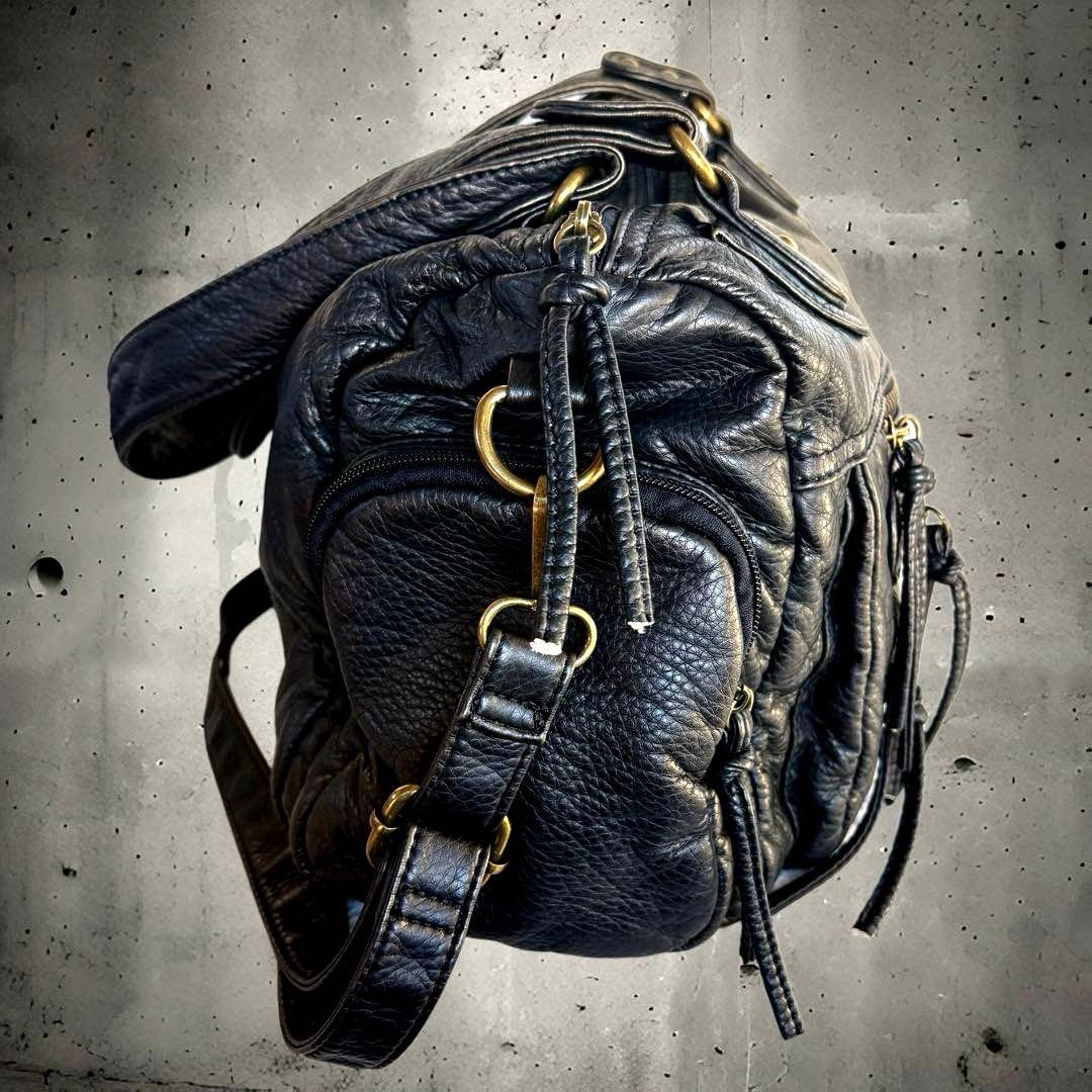 00s archive 2way shoulderbag city y2k 美品