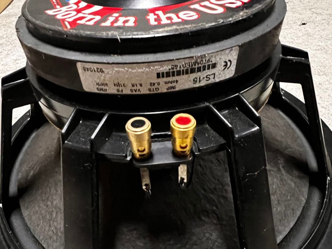 スピーカー・ウーファー Earthquake Sound LS-15