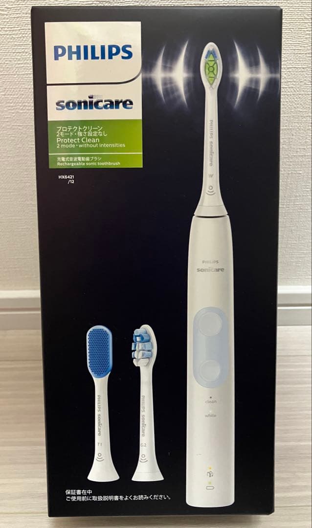 フィリップス 電動歯ブラシ ソニッケアーHX6421/12 ホワイト