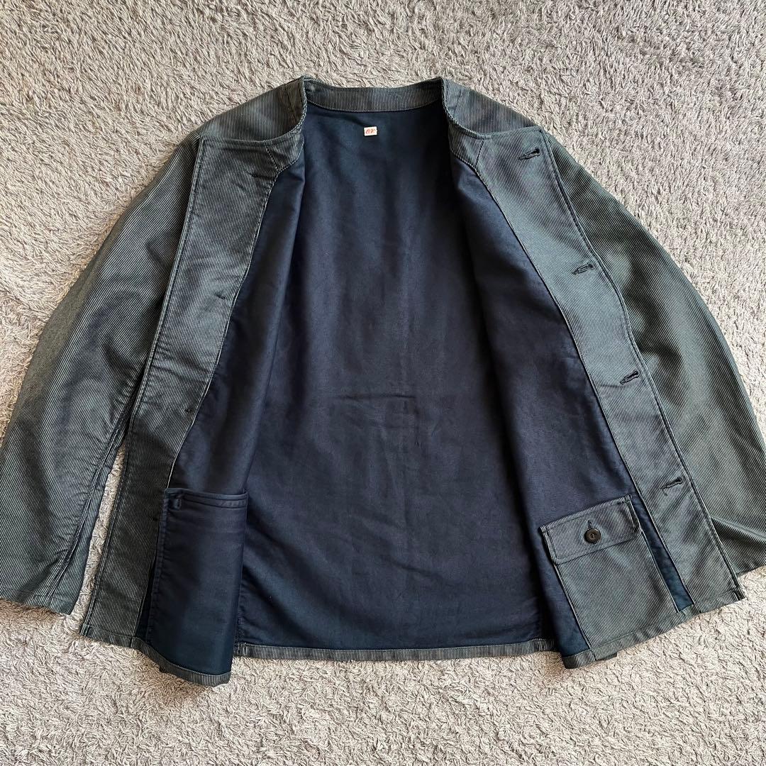 OUTIL （ウティ）VESTE ANTSIRANANA ノーカラージャケット