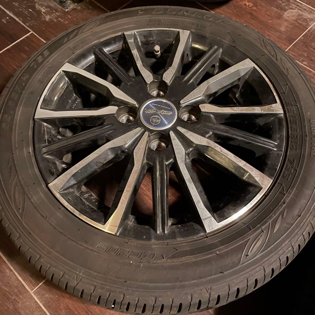 DUNLOP EC202 155/65/14 22年4本 KYOHO SMACK