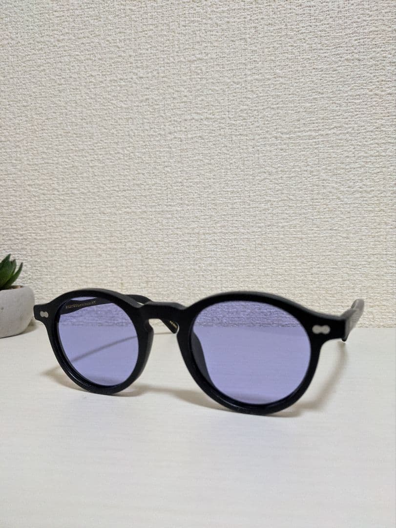 新品未使用 MOSCOT MILTZEN サングラス ブラック×バイオレット