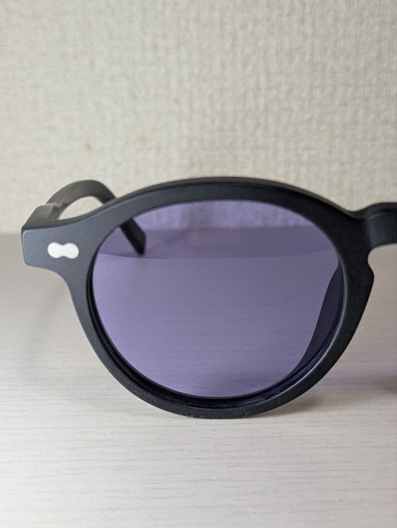 新品未使用 MOSCOT MILTZEN サングラス ブラック×バイオレット