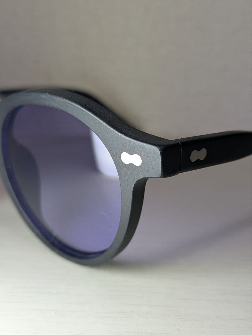 新品未使用 MOSCOT MILTZEN サングラス ブラック×バイオレット