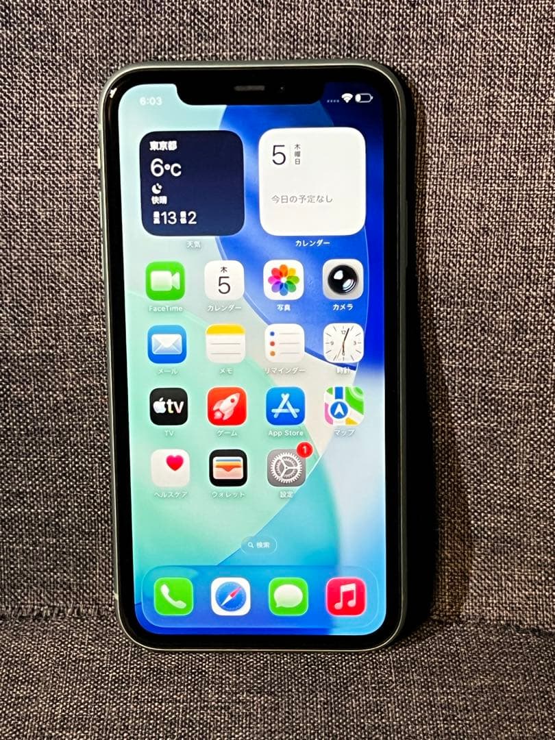 美品　iPhone 11 128GB グリーン　SIMフリー