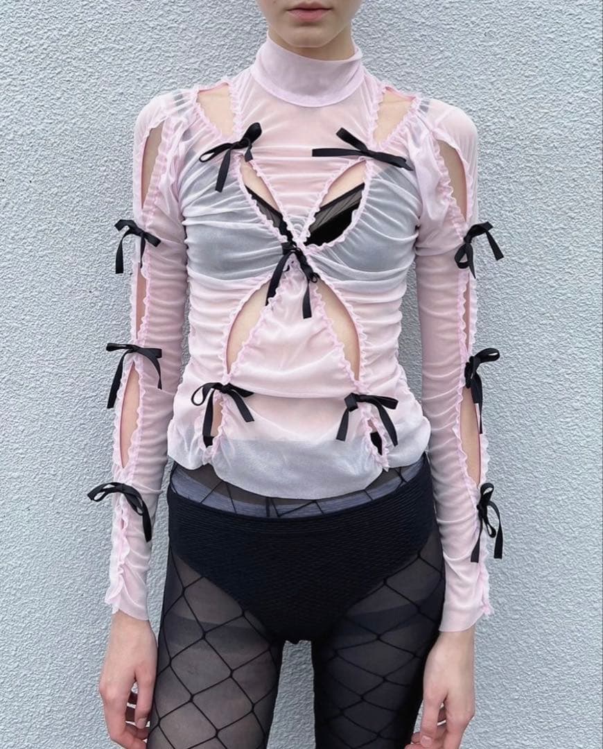 トップス Litmus Her Praha Ribbon tops