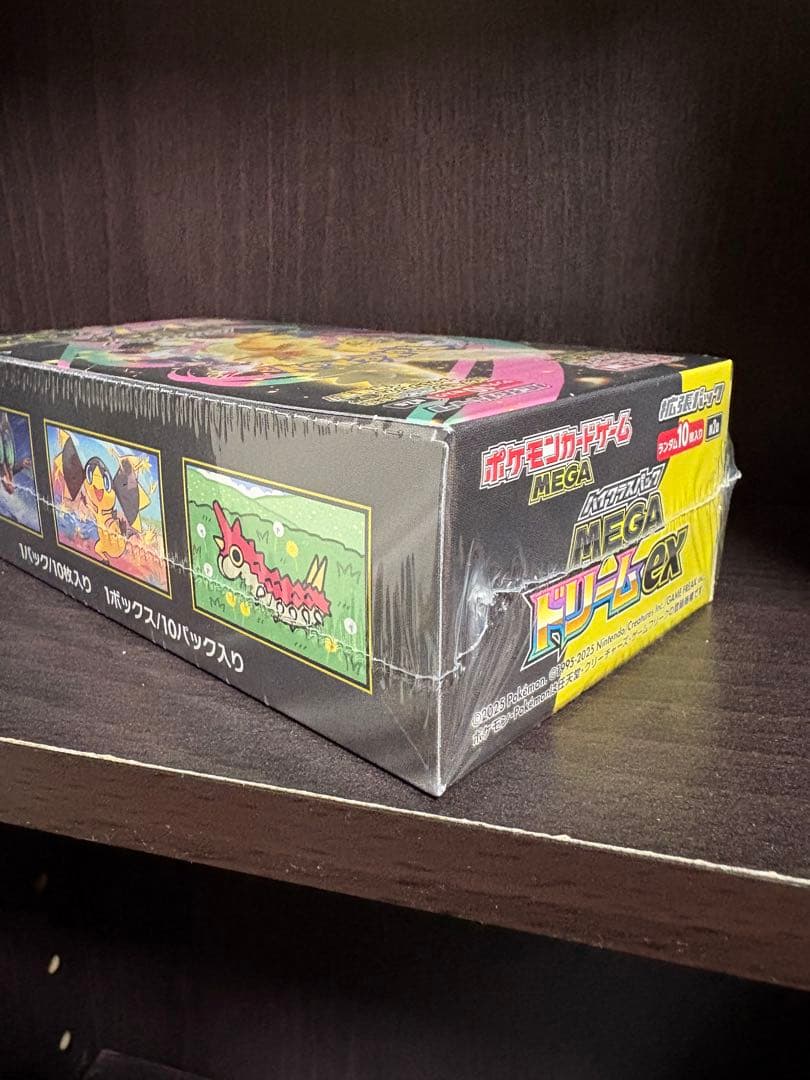 ポケモンカードゲーム MEGAドリームEX BOX シュリンク付き　未開封