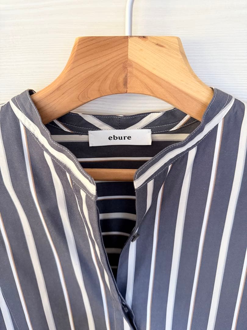 ebure エブール シャツ ブラウス 長袖 日本製 未使用