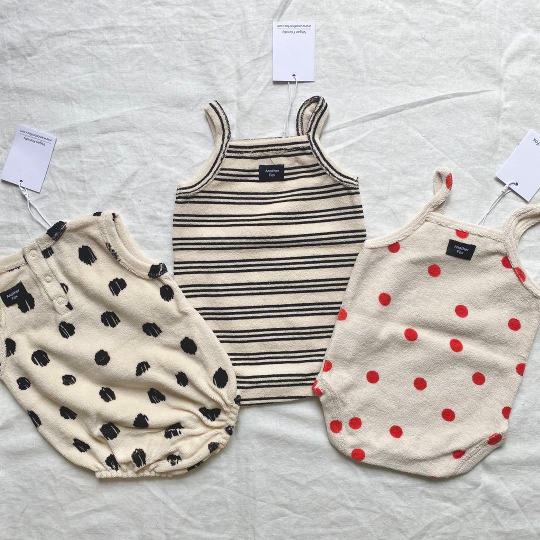 Another fox 0-3m 3点 60 ロンパース