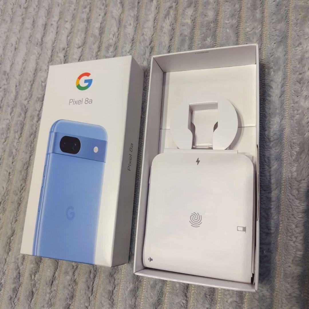 【未使用品級】Google Pixel8a ブルー　 本体