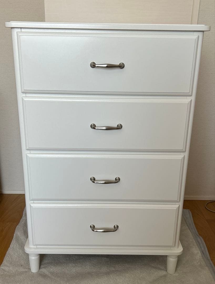 【送料込み】IKEA イケア ティッセダール 白 チェスト　インナーボックス付き