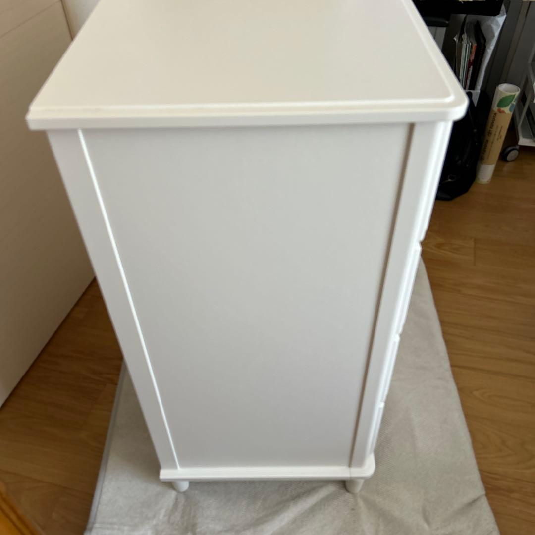 【送料込み】IKEA イケア ティッセダール 白 チェスト　インナーボックス付き