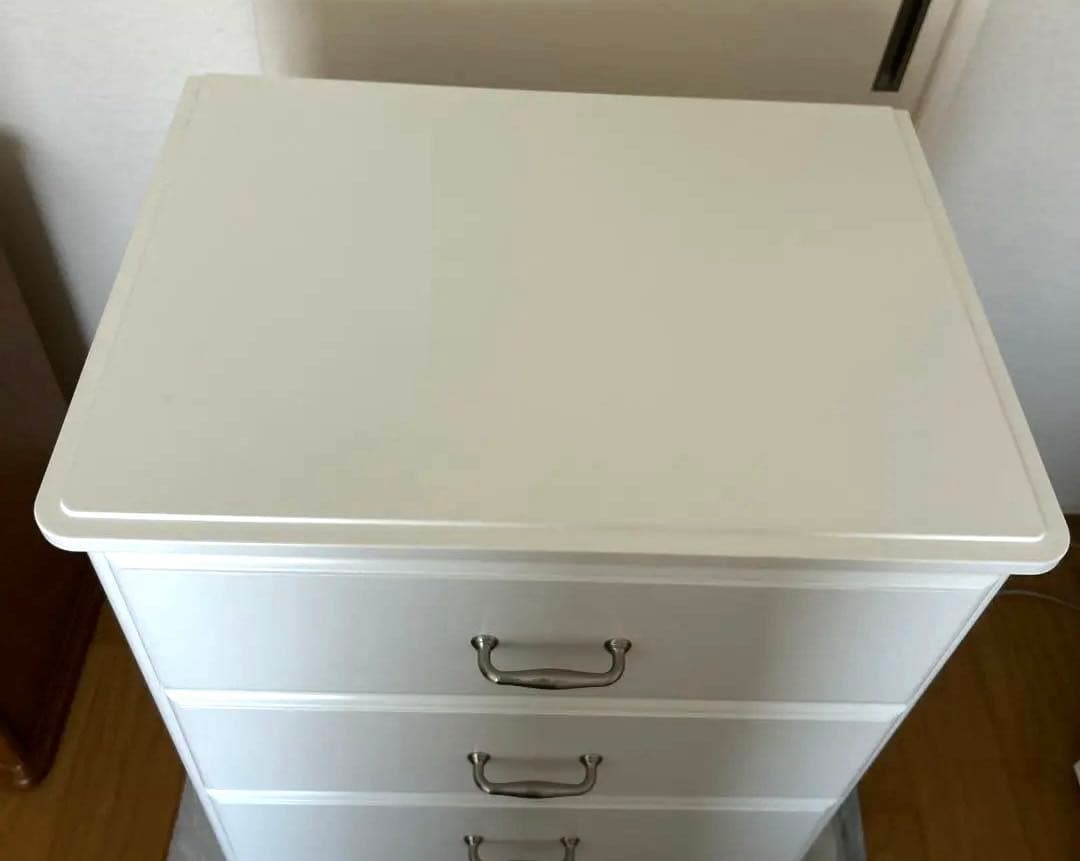 【送料込み】IKEA イケア ティッセダール 白 チェスト　インナーボックス付き