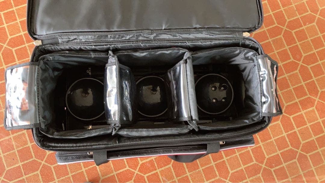 【最終値下げ】ABS プロアマ　pro-am ボウリング用キャリーバッグ 3個用