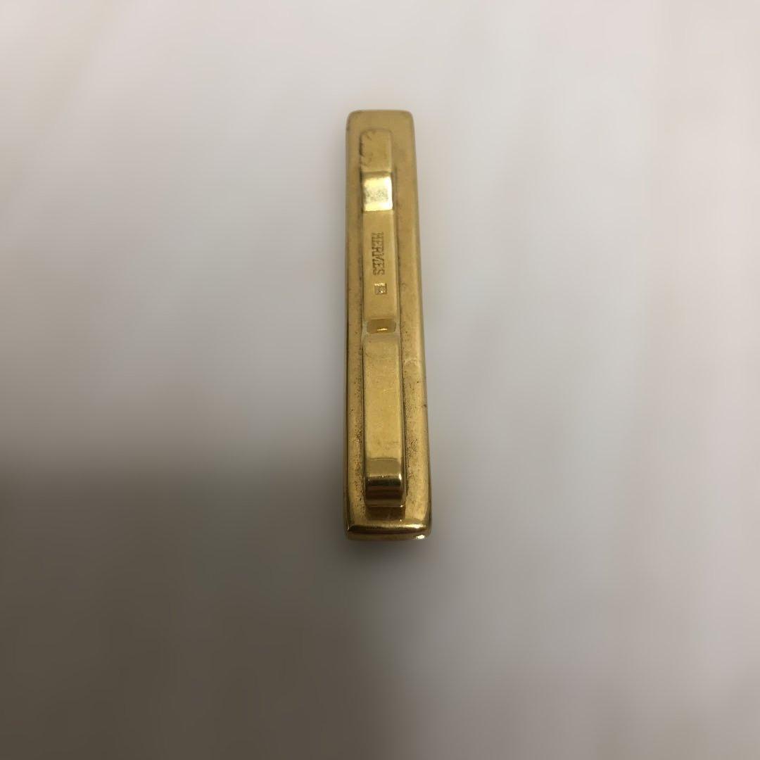 HERMES ネクタイピン 青