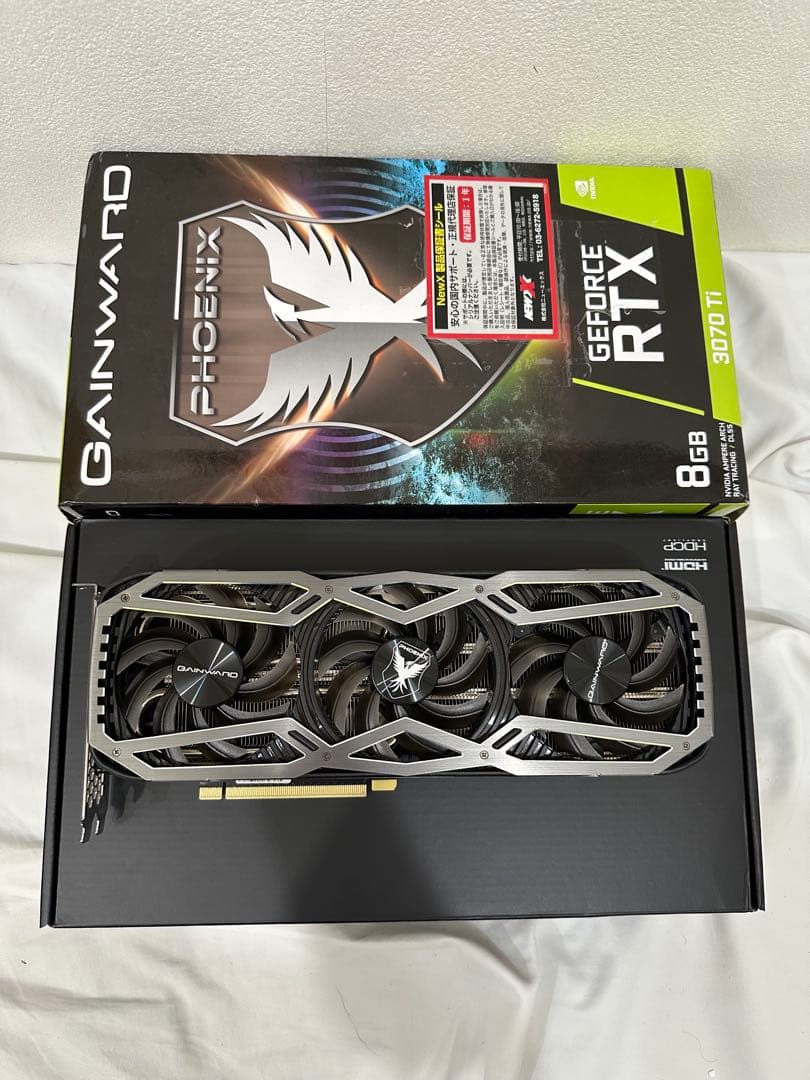 【動作確認済み】Gainward GeForce RTX3070Ti