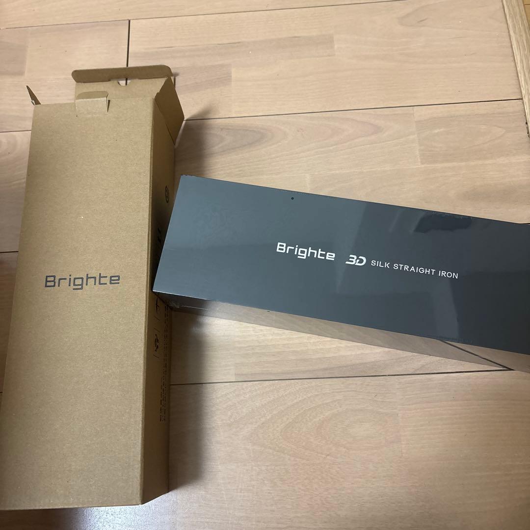 ヘアドライヤー Brighte 3D SILK STRAIGHT IRON