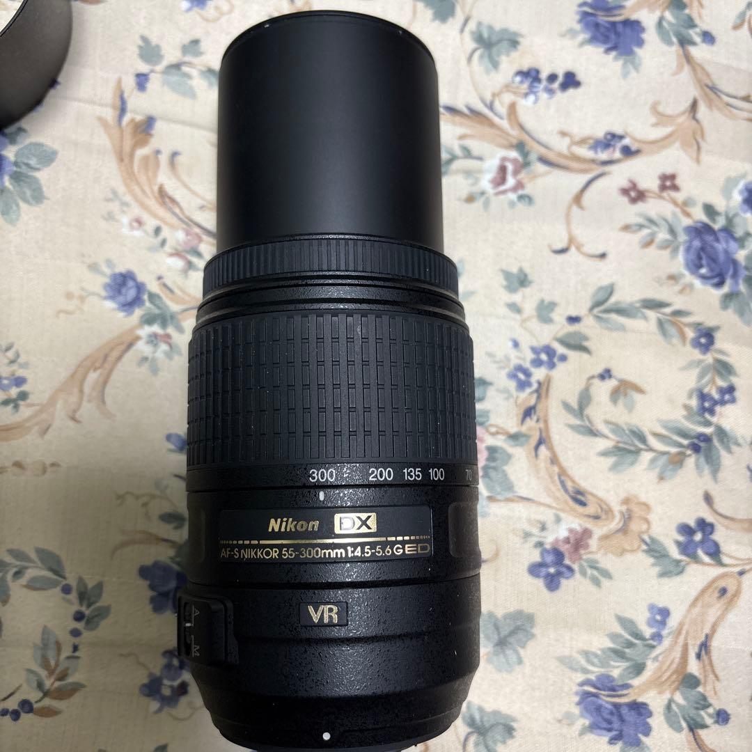 Nikon ＤＸ　VR AF-Sレンズ55-300mmf1:4.5-5.6GED