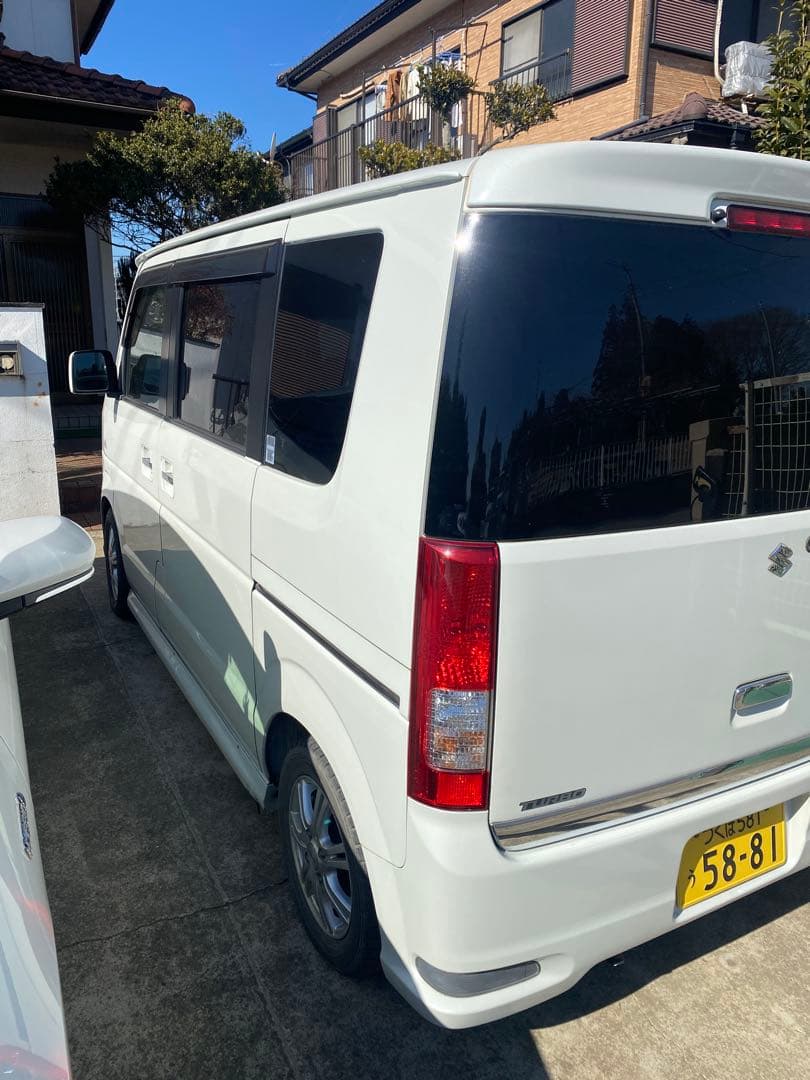 スズキ エブリイワゴン レザーエディション ターボインタークーラー 車検付き