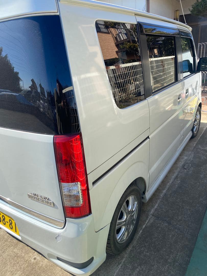 スズキ エブリイワゴン レザーエディション ターボインタークーラー 車検付き