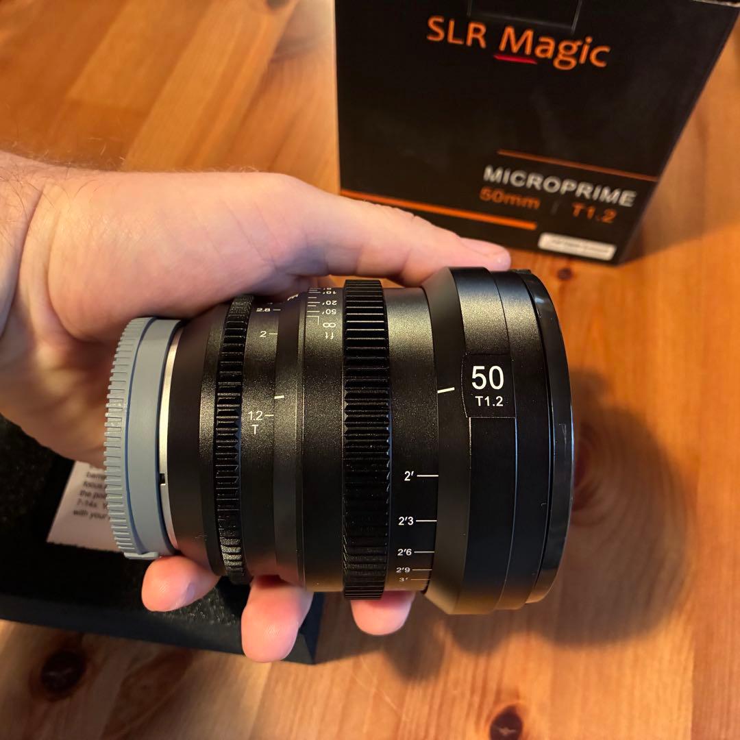 SLR Magic Micro Prime 50mm T1.2 Eマウント