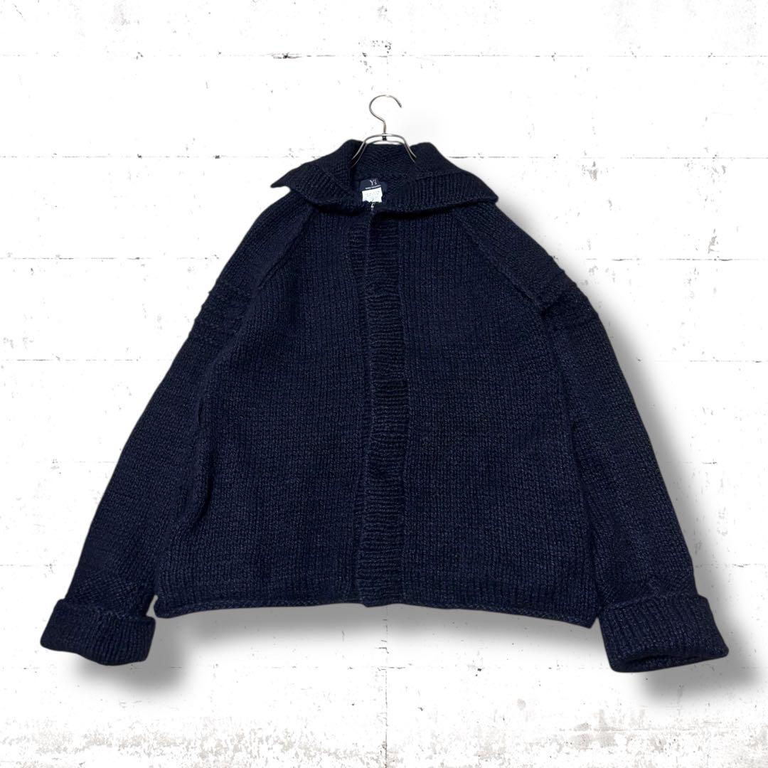 Y's 高級生地　アンゴラ　シルク　肉厚　ニット　カーディガン　2018 年