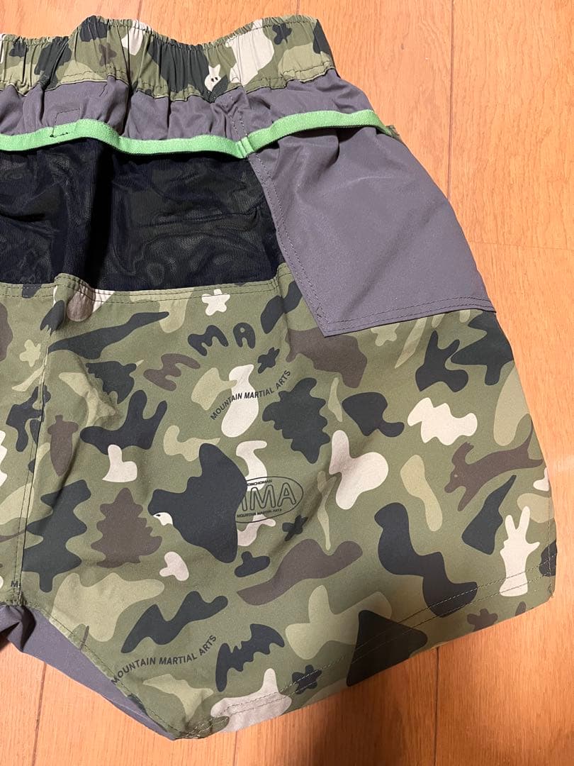 マウンテンマーシャルアーツ　MMA ランニングパンツ　カモフラ　迷彩　S