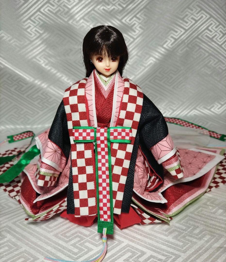 十二単/盛装/ドールサイズ/ねずこちゃん風