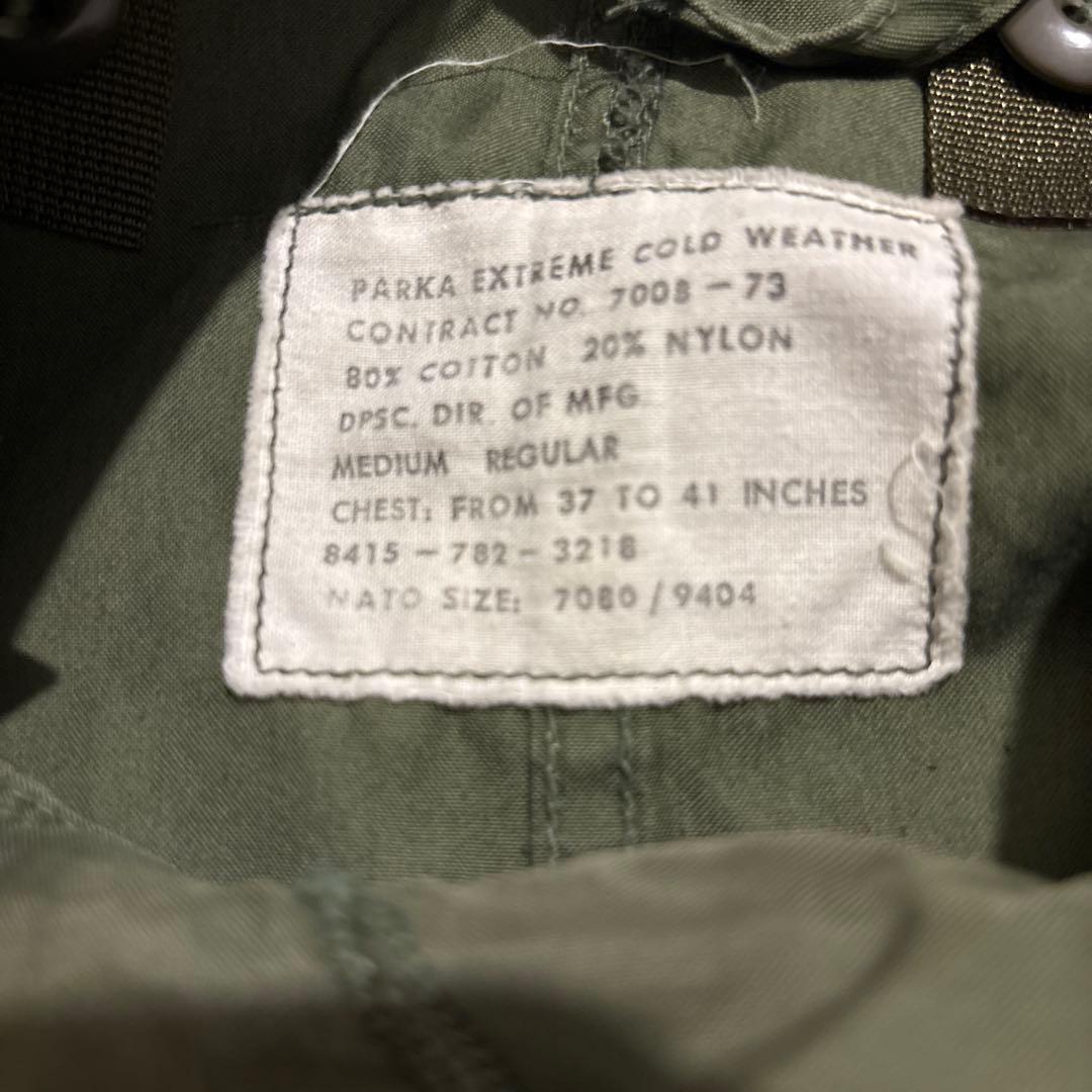 M-65 フィッシュテールパーカー 73年製 MEDIUM REGULAR