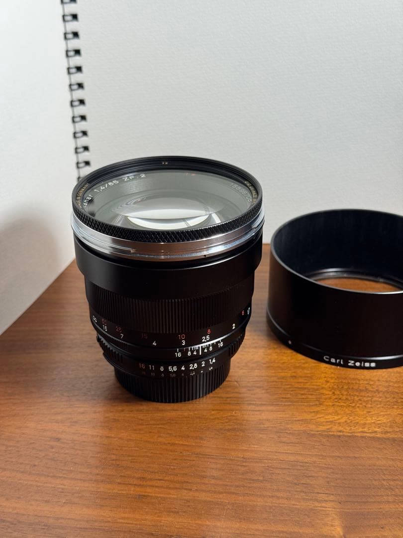 Carl Zeiss Planar T* 1.4/85 ZF.2 ニコンF