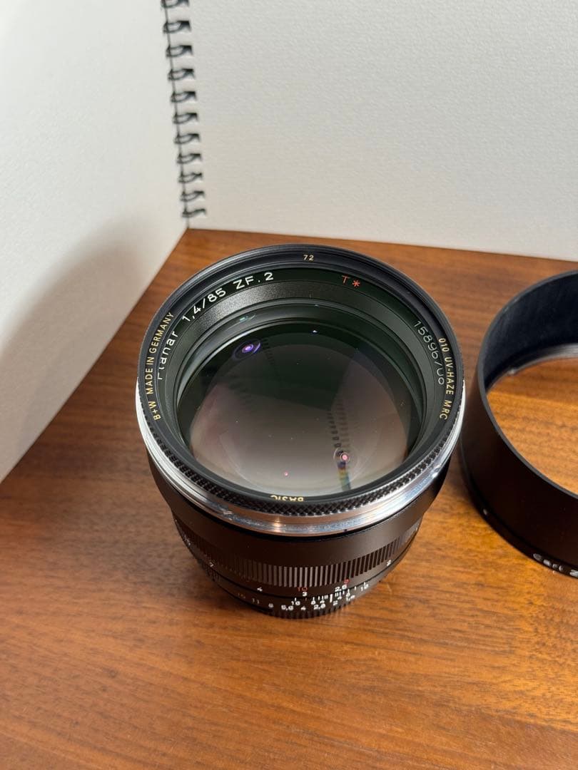 Carl Zeiss Planar T* 1.4/85 ZF.2 ニコンF