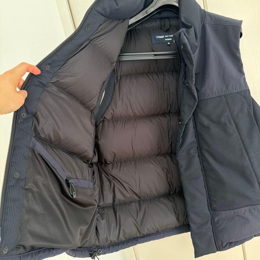 COMME des GARCONS HOMMEミリタリーダウンベスト2023AW