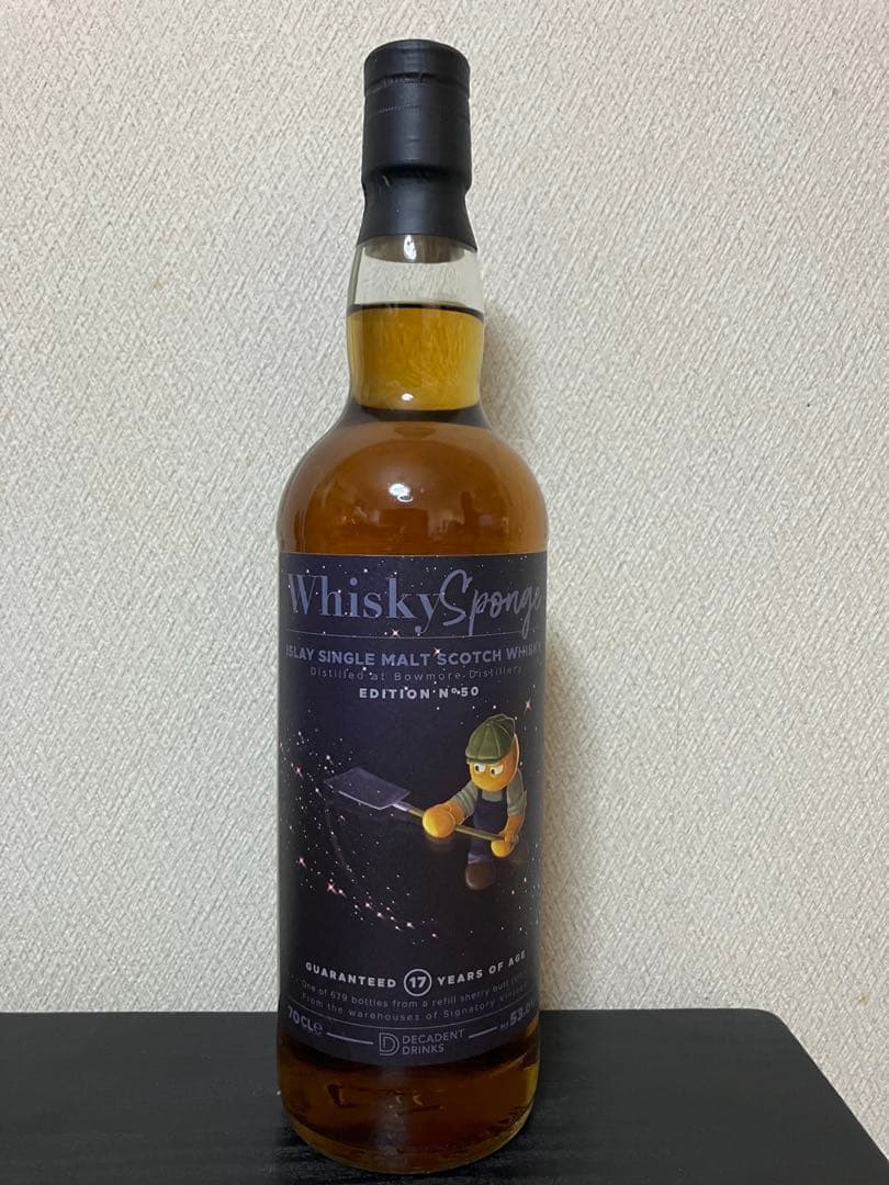 K*o様 ボウモア 17年 ウイスキースポンジ 未開封品