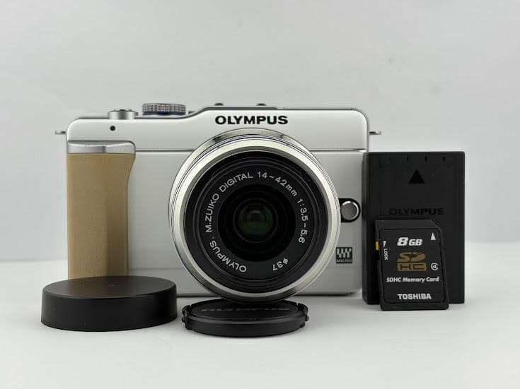 ★極上品★ 872 オリンパス OLYMPUS PEN E-PL1 ホワイト