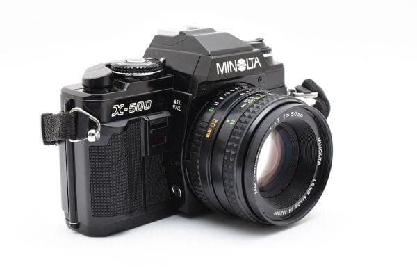 良品 MINOLTA X-500 + MD 50mm F1.7 AA3275